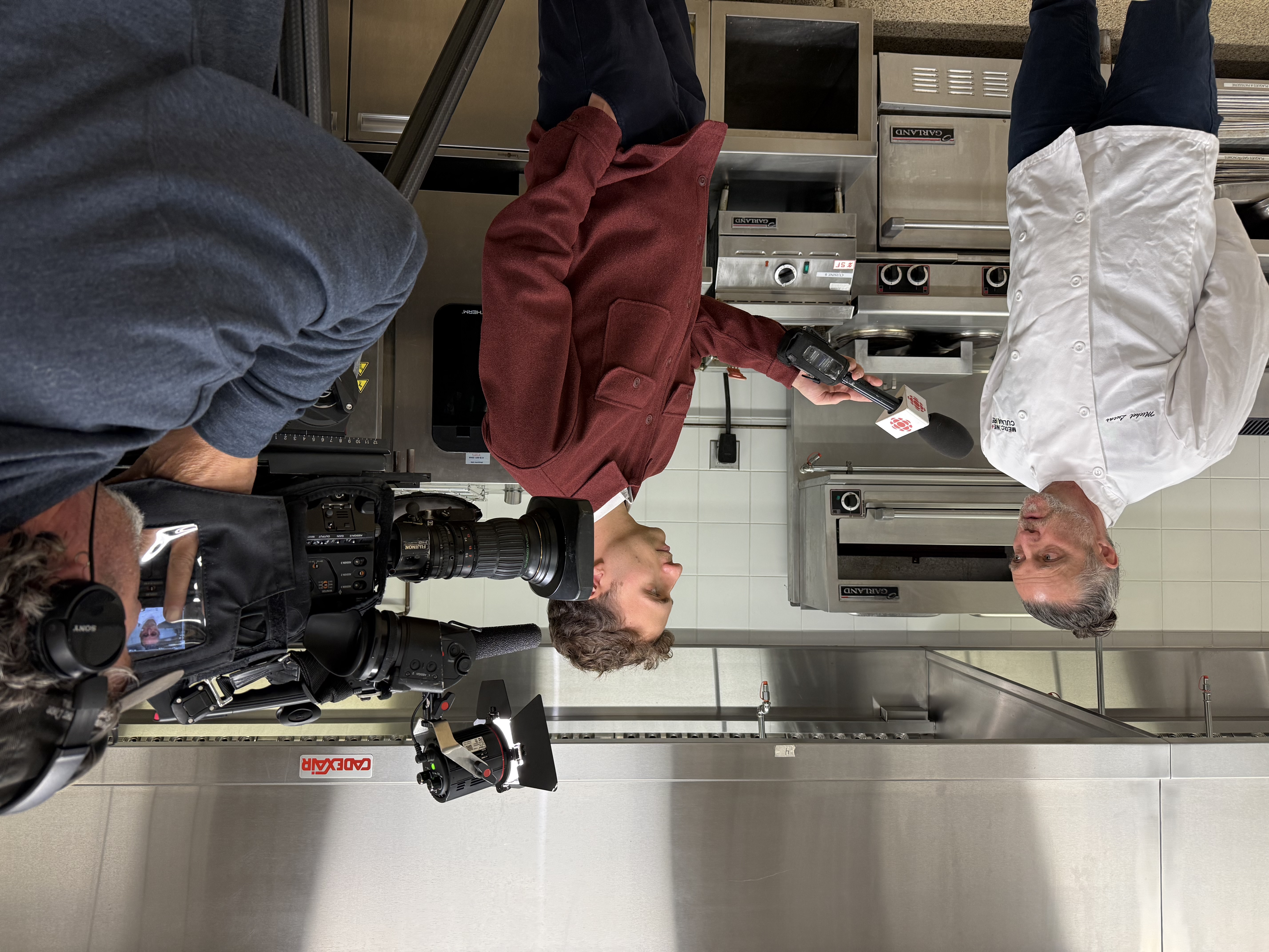 Michel Lucas en entrevue Radio-Canada