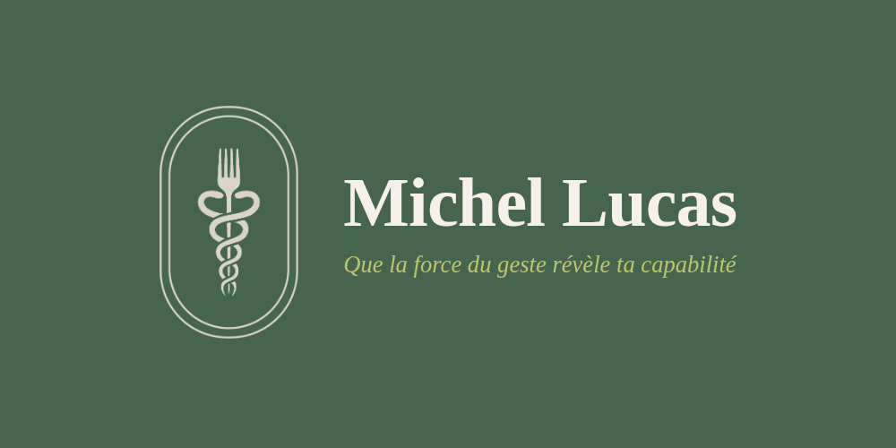 Michel Lucas — Que la force du geste te révèle capable