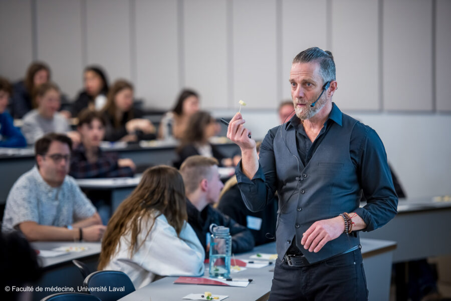 Michel Lucas en conférence