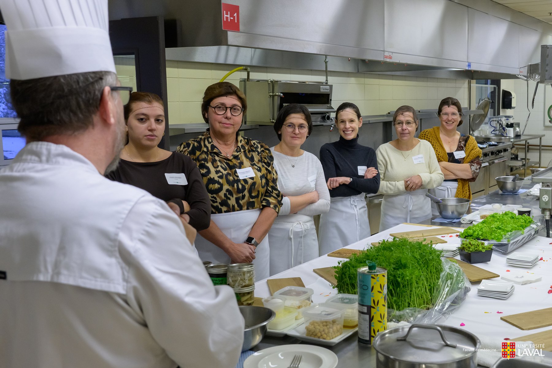 Participants at the Francophone Conference on Culinary Medicine 2025